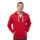 J America Adult Sport Lace Hooded Sweatshirt