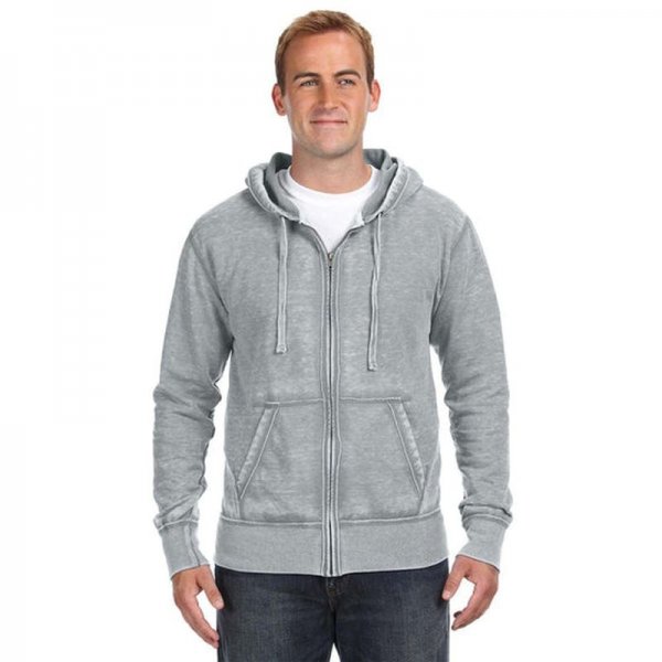 J America Vintage Zen Full-Zip Fleece Hoodie