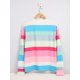 Long-Sleeves Casual Striped Top