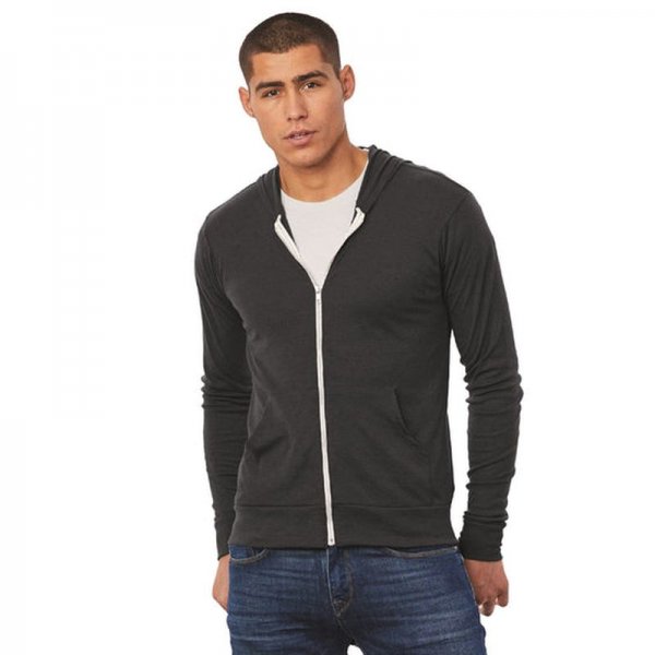 Unisex Full-Zip Lightweight Hoodie