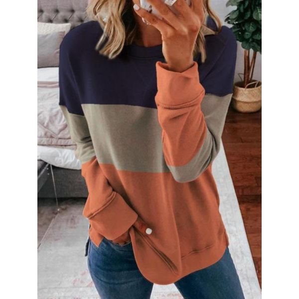 Chic Print Long Sleeve Top